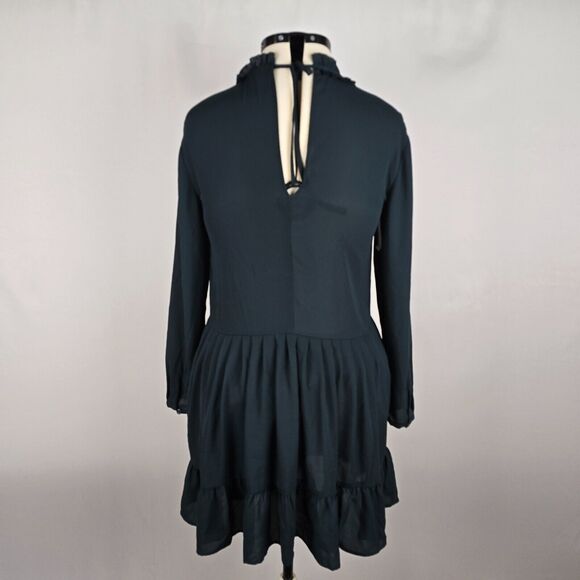 Aritzia Sunday Best RALEIGH Dress Women's Medium Long Sleeve Everest Green NWT - Picture 7 of 11